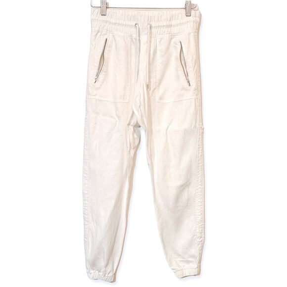 3 FOR $50! 🎁 ATHLETA Cabo Linen Jogger in White Sz. 2 - Picture 4 of 11